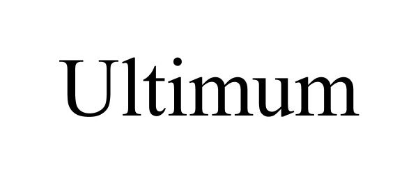 Trademark Logo ULTIMUM