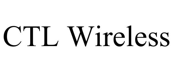 Trademark Logo CTL WIRELESS