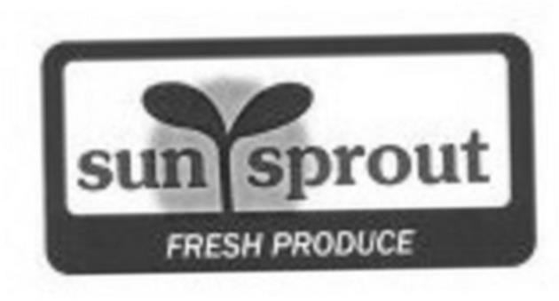Trademark Logo SUN SPROUT FRESH PRODUCE