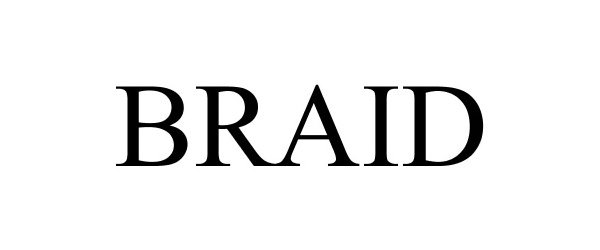 Trademark Logo BRAID