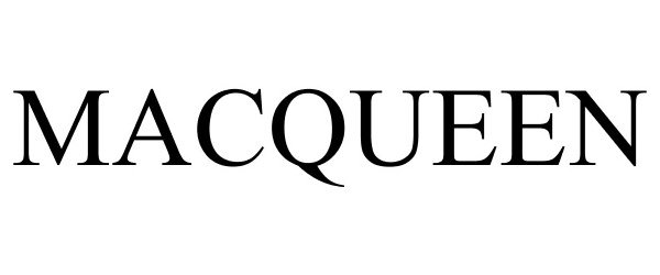 Trademark Logo MACQUEEN