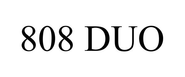 Trademark Logo 808 DUO