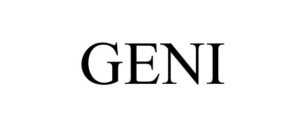 Trademark Logo GENI
