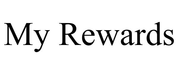 Trademark Logo MY REWARDS