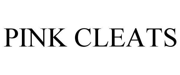 Trademark Logo PINK CLEATS