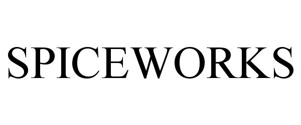 Trademark Logo SPICEWORKS