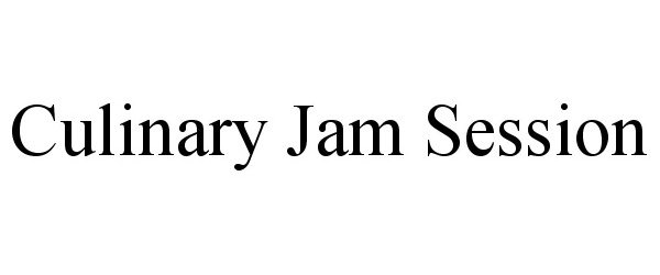 Trademark Logo CULINARY JAM SESSION