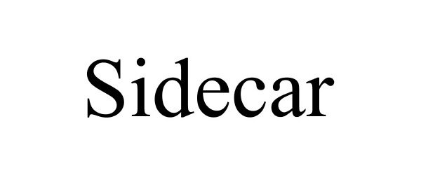 Trademark Logo SIDECAR