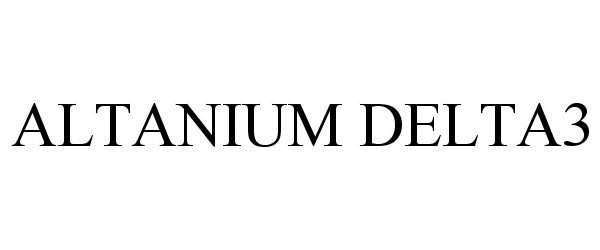 Trademark Logo ALTANIUM DELTA3