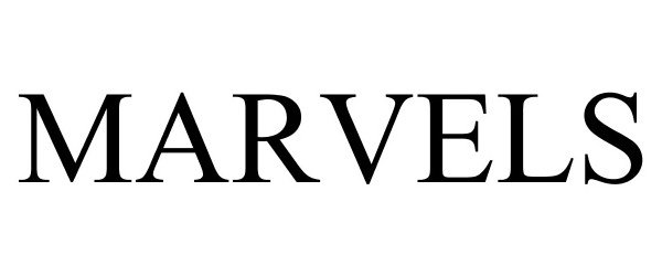 Trademark Logo MARVELS