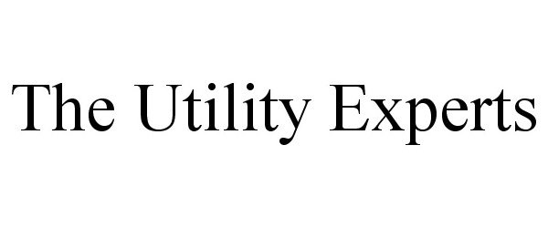  THE UTILITY EXPERTS