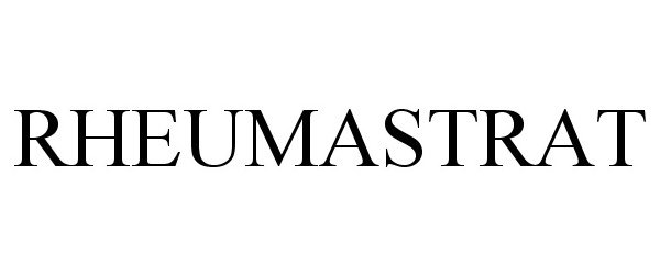Trademark Logo RHEUMASTRAT