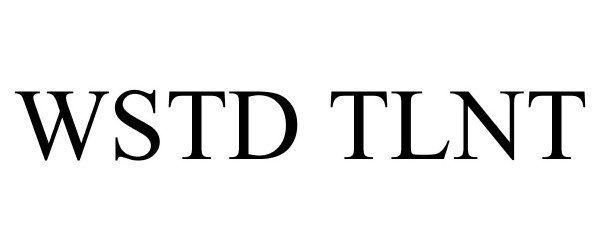 Trademark Logo WSTD TLNT