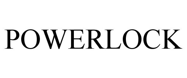 Trademark Logo POWERLOCK