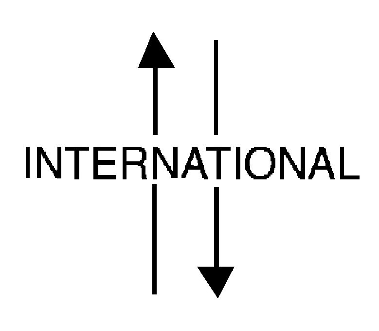 Trademark Logo INTERNATIONAL