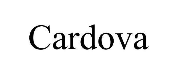 Trademark Logo CARDOVA