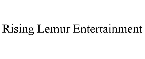  RISING LEMUR ENTERTAINMENT