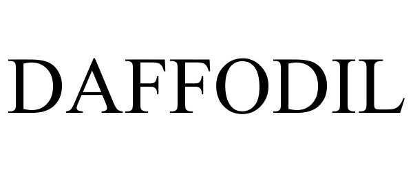 Trademark Logo DAFFODIL