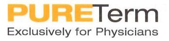  PURETERM EXCLUSIVELY FOR PHYSICIANS