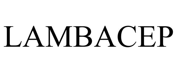 Trademark Logo LAMBACEP