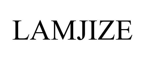 Trademark Logo LAMJIZE