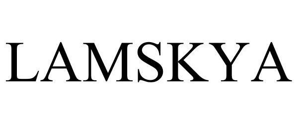 Trademark Logo LAMSKYA