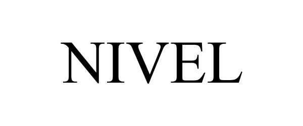 Trademark Logo NIVEL