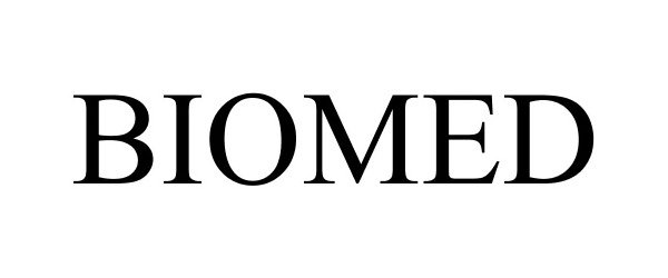 Trademark Logo BIOMED