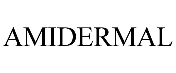 Trademark Logo AMIDERMAL