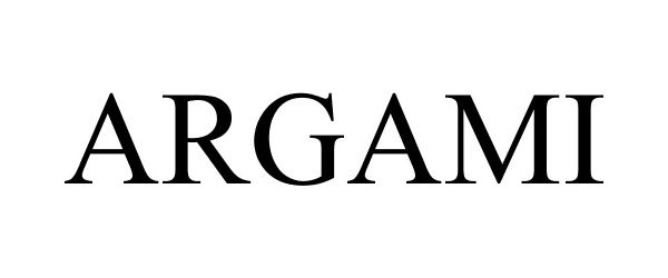 Trademark Logo ARGAMI