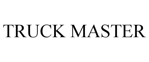 Trademark Logo TRUCK MASTER