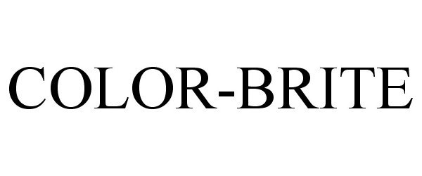 Trademark Logo COLORBRITE