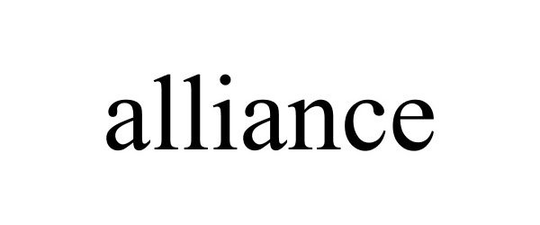 Trademark Logo ALLIANCE