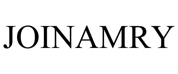 Trademark Logo JOINAMRY