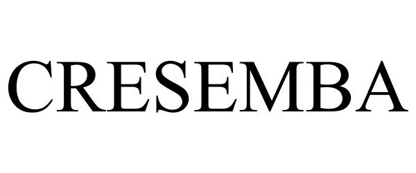 Trademark Logo CRESEMBA