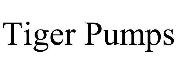 Trademark Logo TIGER PUMPS