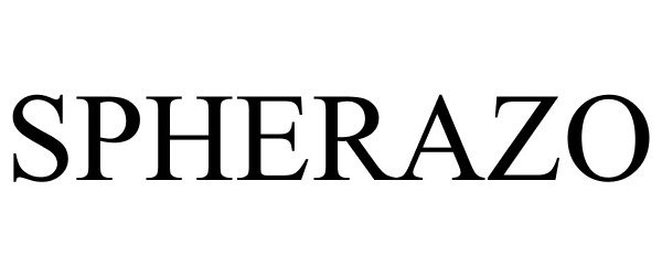 Trademark Logo SPHERAZO