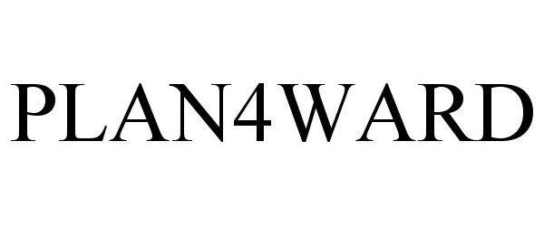 Trademark Logo PLAN4WARD