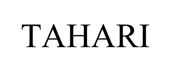 Trademark Logo TAHARI