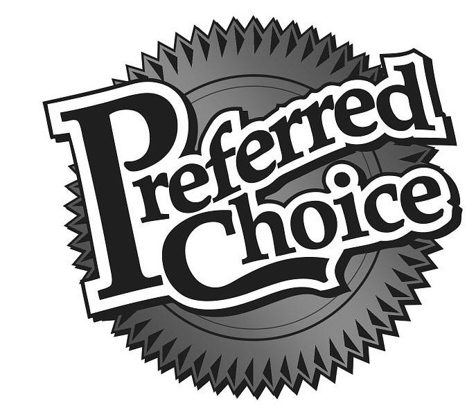 Trademark Logo PREFERRED CHOICE