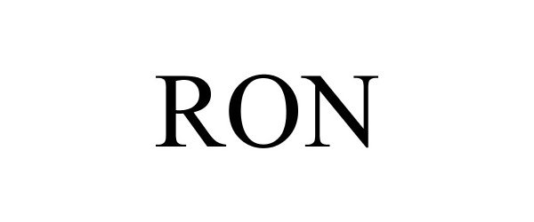 Trademark Logo RON