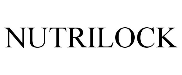 Trademark Logo NUTRILOCK