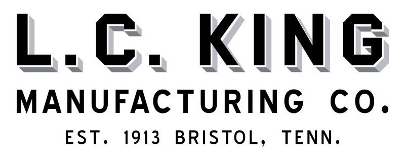  L.C. KING MANUFACTURING CO. EST. 1913 BRISTOL, TENN.