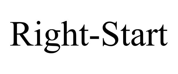 Trademark Logo RIGHT-START