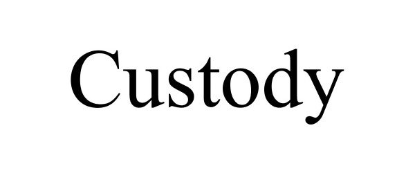 Trademark Logo CUSTODY