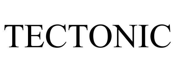 Trademark Logo TECTONIC