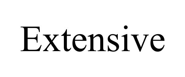 Trademark Logo EXTENSIVE