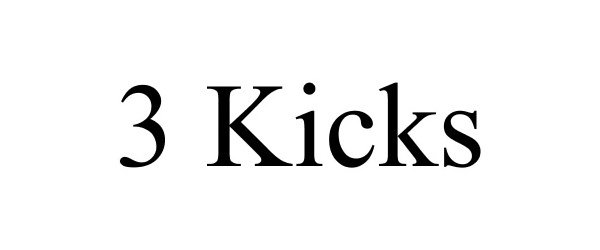 Trademark Logo 3 KICKS