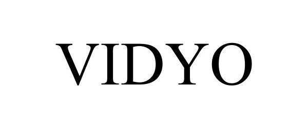 Trademark Logo VIDYO