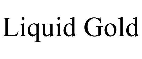 Trademark Logo LIQUID GOLD